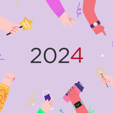 New Year animation